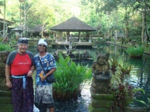 Bali Authentique Guide client Jacques tirtagangga karangasem