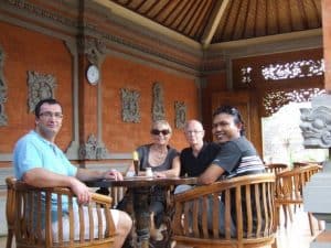 Bali Authentique guide komang client Eric