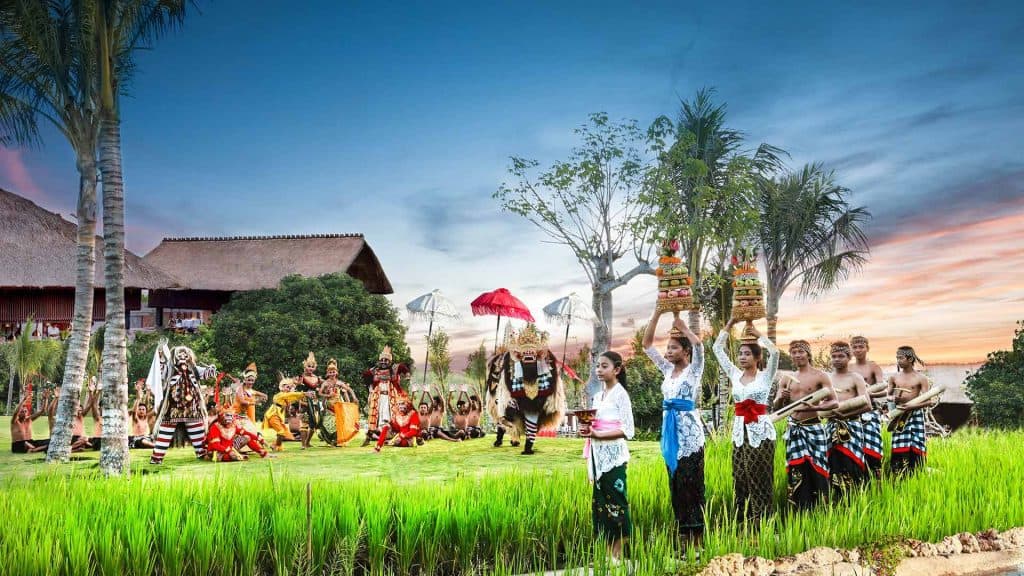 Bali ceremonie enfant