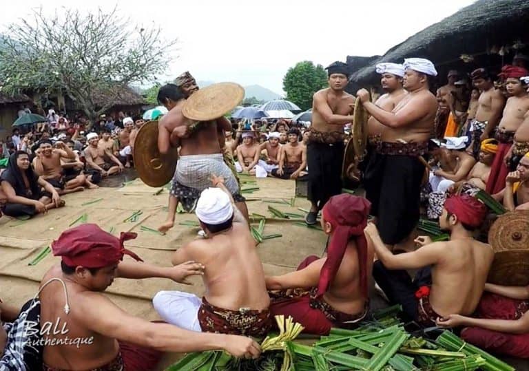 Bali Tenganan tradition megeret war