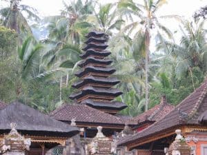 Bali tradition temple tampak siring