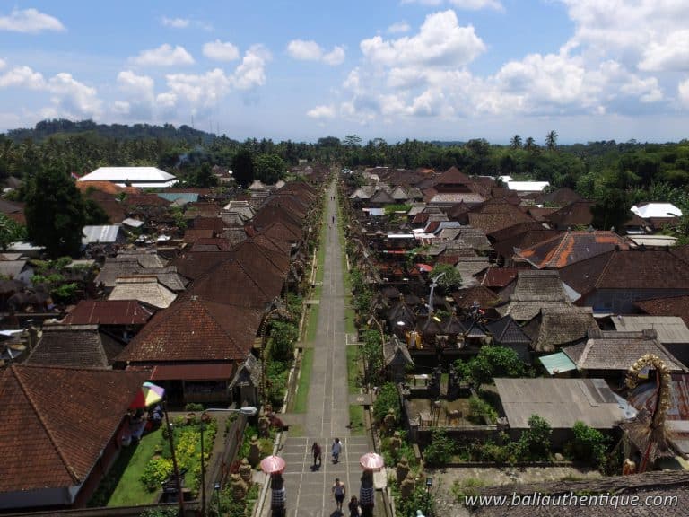 Bali traditionnel village penglipuran