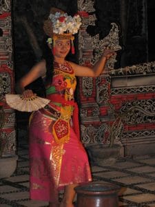 Balinese traditional dance joged