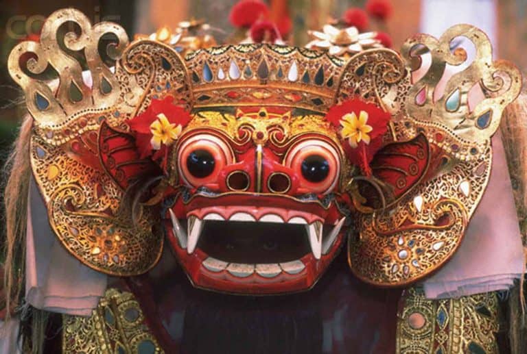 barong creature balinaise culture panorama