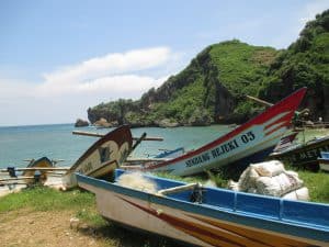 paysage bateau circuit indonésie