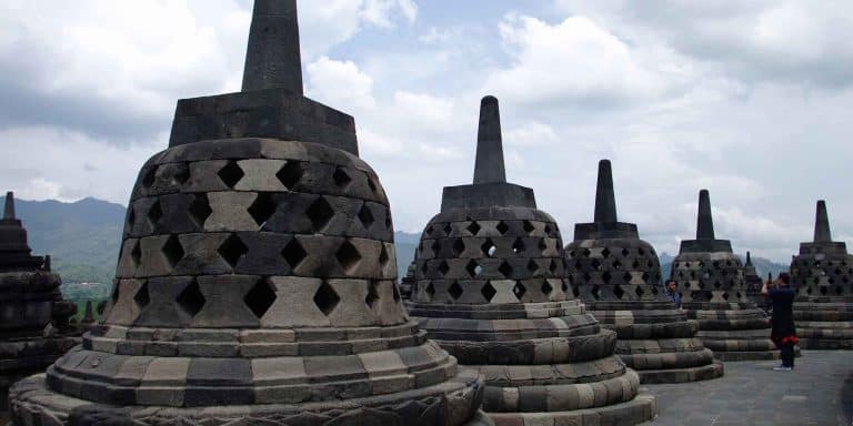borobudur ile de java indonésie patrimoine