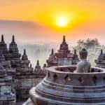 Borobudur java sunrise temple decouverte indonesie