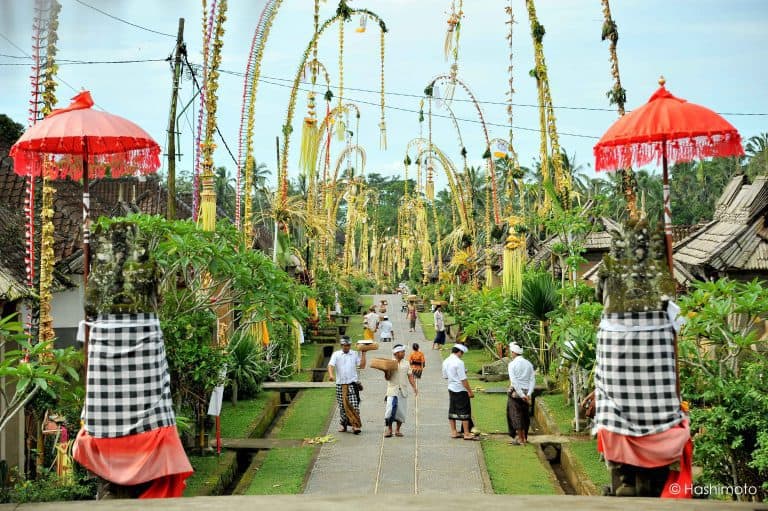 galungan ceremonie balinaise