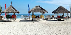 Gili Trawangan plage farniente gazebo