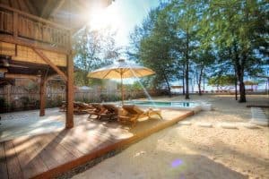Gili Trawangan villa piscine plage voyage iles Gili Indonésie Lombok