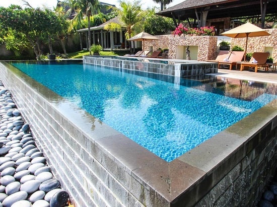 hotel bali amed piscine