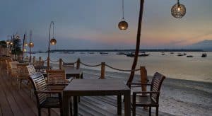 hotel bali gili trawangan restaurant vue mer