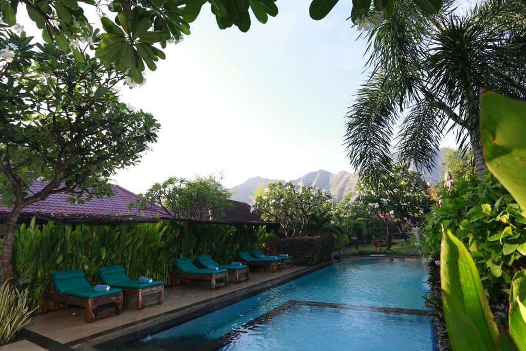 hotel bali indonésie piscine