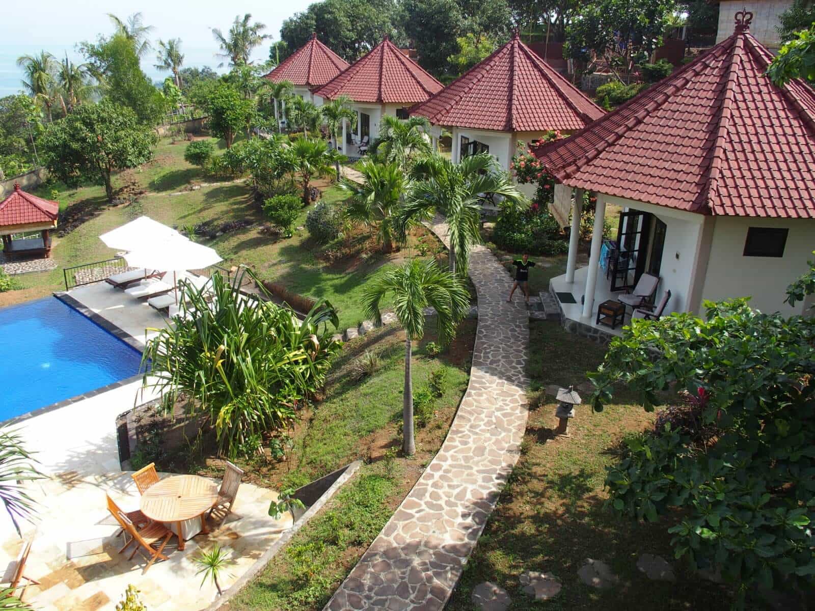 hotel Bali Lovina vue globale