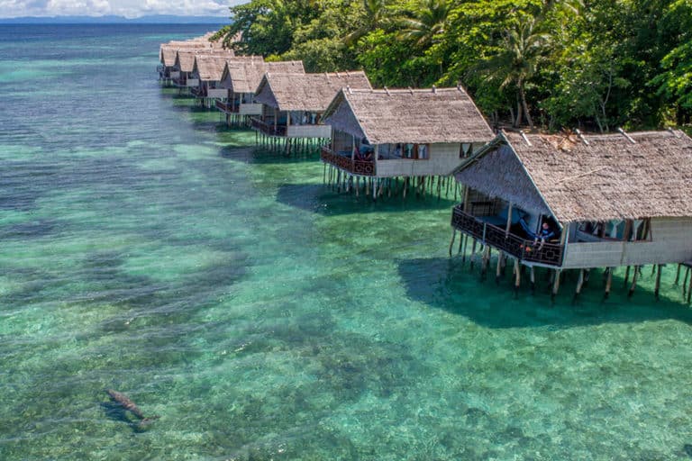 hotel charme luxe papouasie raja ampat