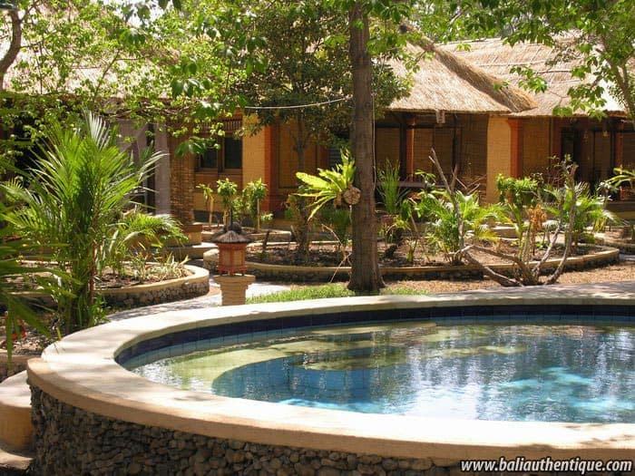 hotel gili indonésie piscine extérieure