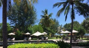 hotel gili trawangan piscine extérieure