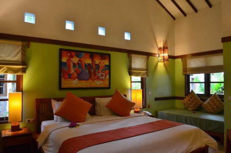 hotel lombok indonésie chambre double