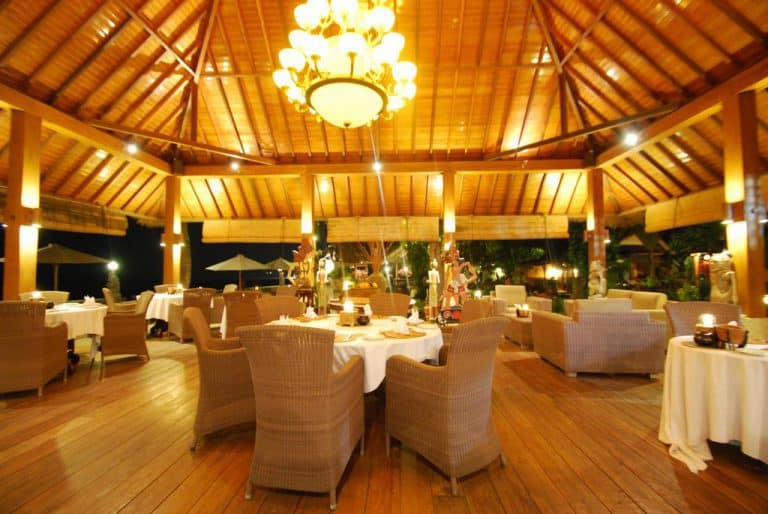 hotel lombok indonésie restaurant
