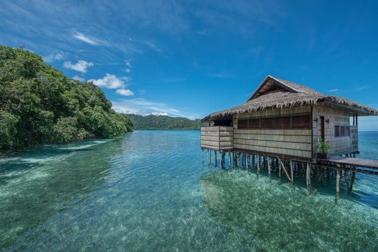 hotel papouasie raja ampat charme luxe lagune