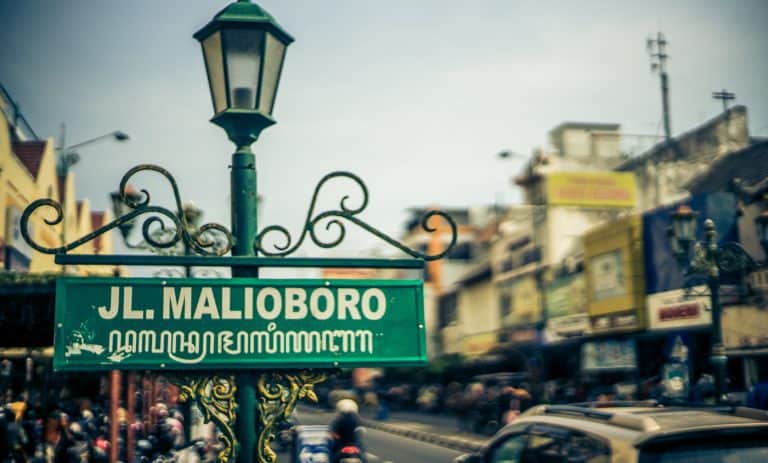 malioboro jogjakarta panorama