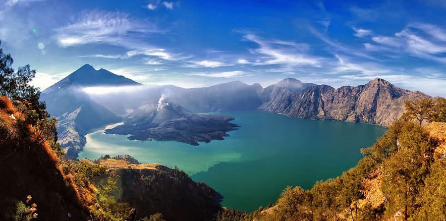 mont rinjani lombok volcan trek