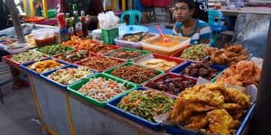 night market ile de gili