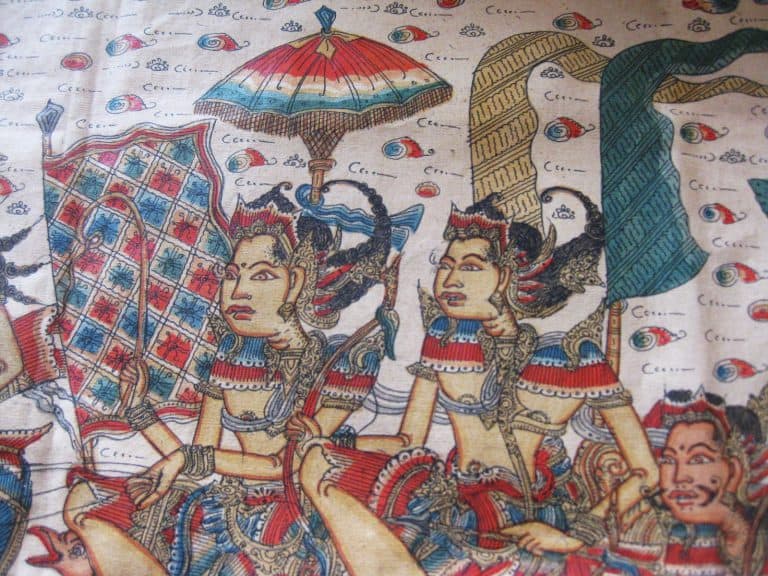 peinture traditionnelle balinaise
