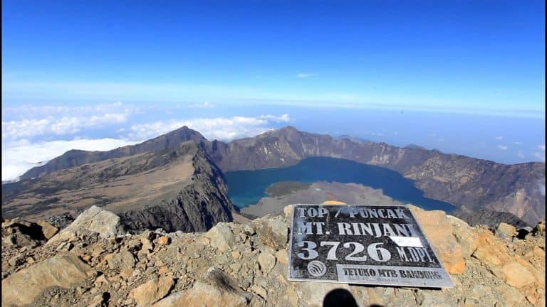 sommet Rinjani Lombok