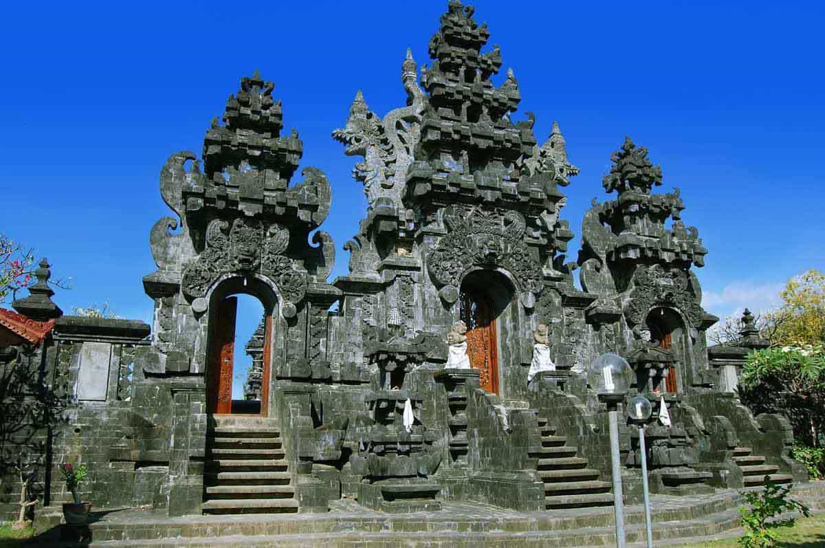 temple bali singaraja indonesie panorama