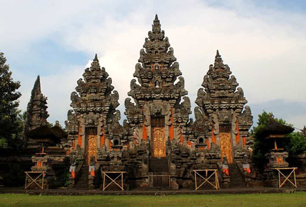 temple hindou lumajang culture indonesienne panorama