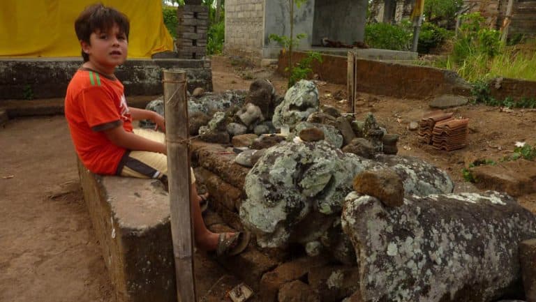 temple ile bali candi wasan indonesie
