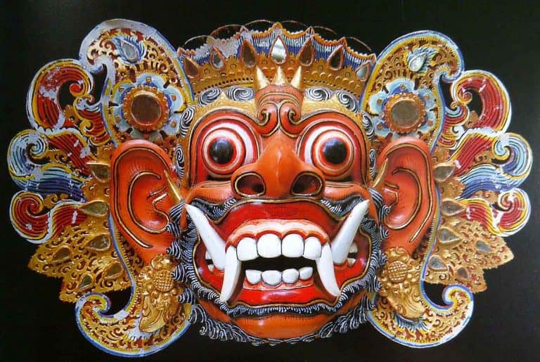 topeng comedie balinaise indonesie panorama