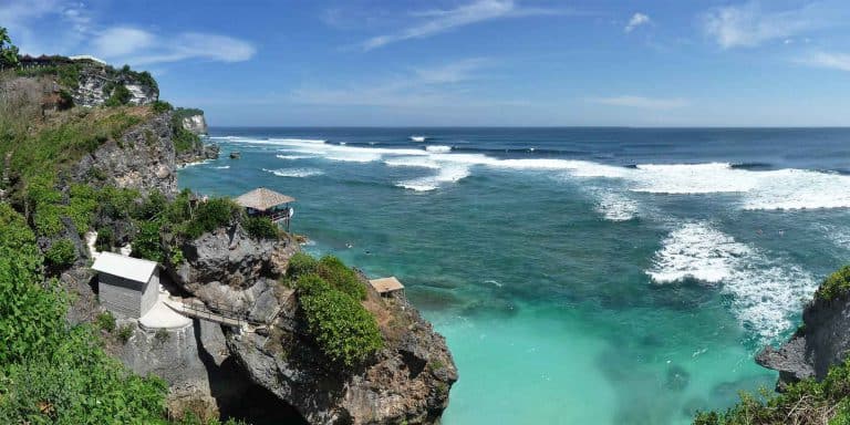 uluwatu sud bali paysage mer bali panorama